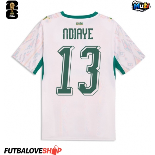Dres Senegal Iliman Ndiaye #13 Domáci MS 2026 Krátky Rukáv